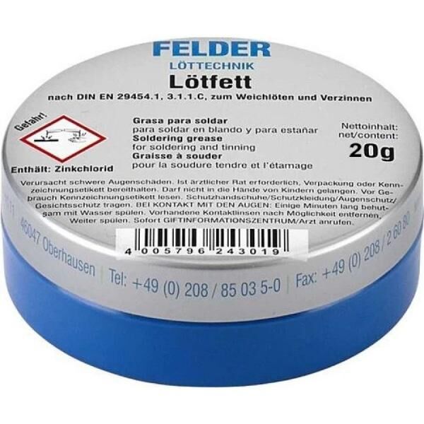 Lötfett 20gr Lehim Pastası