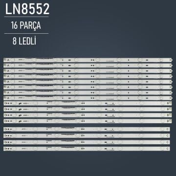 ARÇELIK A65L 8552 4B LED BAR, BEKO B65L 8552 4B LED BAR ,JVC EM65FTR LED BAR , SHARP LC-65LE645UA LED BAR