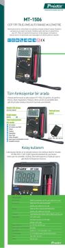 Proskit Mt-1506 True-Rms Autorange Cep Multimetresi
