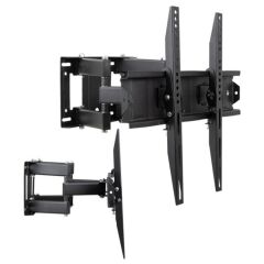 Vontech VT-852 HC Pro 55-85'' Çift Kollu Kilitli Hareketli Televizyon Duvar Askı Aparatı