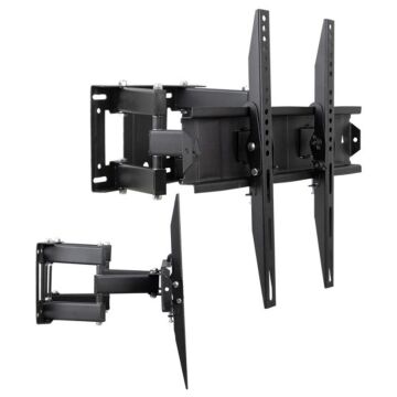 Vontech VT-852 HC Pro 55-85'' Çift Kollu Kilitli Hareketli Televizyon Duvar Askı Aparatı