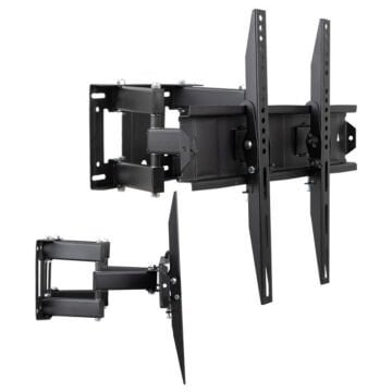 Vontech VT-852 HC Pro 55-85'' Çift Kollu Kilitli Hareketli Televizyon Duvar Askı Aparatı