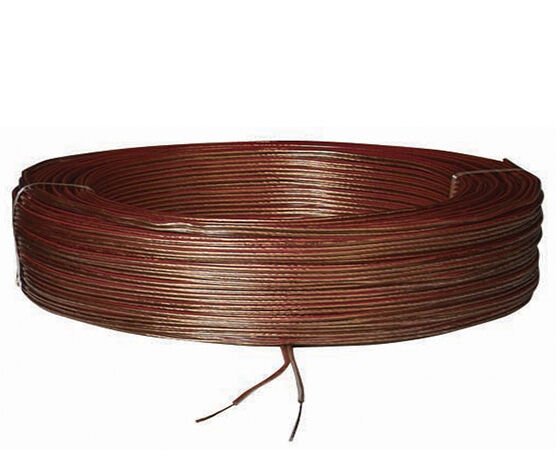 PowerMaster PM-398 2X1.50 Şeffaf Kodlu 100 Metre Bakır Cu Hoparlör Kablosu