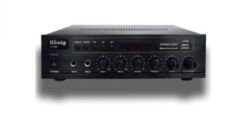König K-100 USB-SD-Bluetooth Destekli 2 Mik. Giriş 8 Ohm 100/70v 80 Watt Trafolu Anfi
