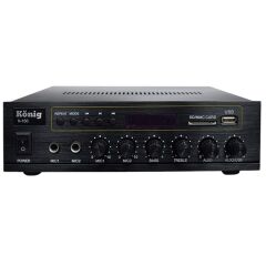 König K-100 - 80 Watt Usb/Bluetooth/2 Mik Giriş Trafolu Anfi