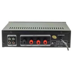 König K-100 - 80 Watt Usb/Bluetooth/2 Mik Giriş Trafolu Anfi