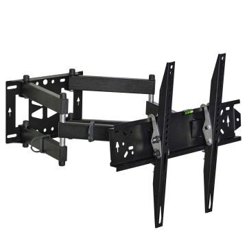 Vontech VT-952 HC Pro 55-98'' Çift Kollu Kilitli Hareketli Televizyon Duvar Askı Aparatı