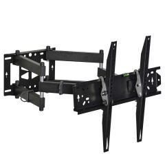 Vontech VT-952 HC Pro 55-98'' Çift Kollu Kilitli Hareketli Televizyon Duvar Askı Aparatı