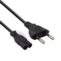 Technomax Tm-4104 1.5 Metre Siyah Teyp Fişi Cereyan Kablosu