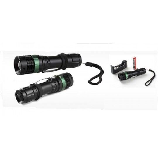 Power Style 500 Lumen 600 Metre Işık Uzantılı Zoomlu Şarjlı El Feneri
