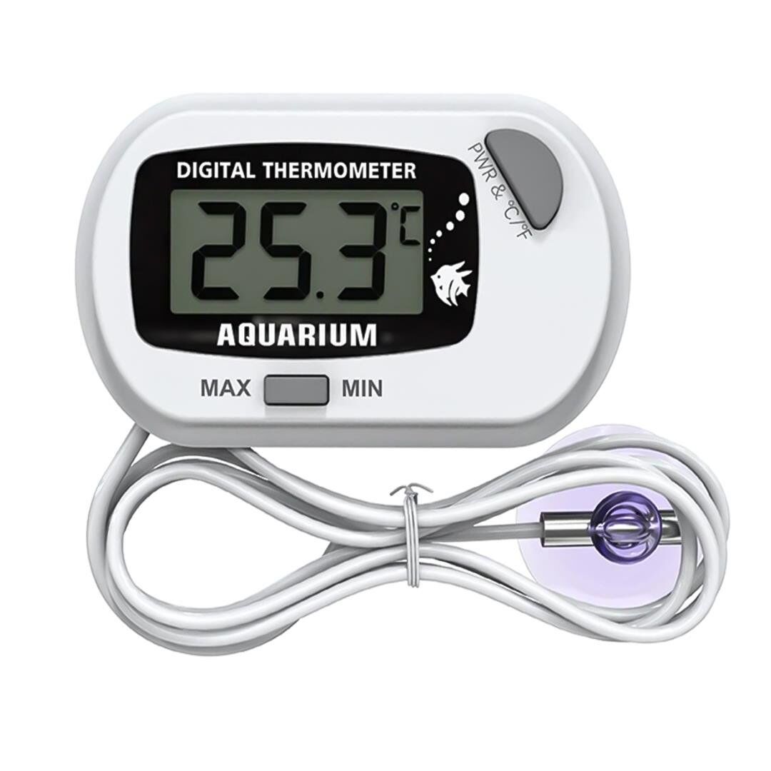 PowerMaster PM-26616 Mini Lcd Dijital Problu Termometre Akvaryum Buzdolabı Otomobil Sera