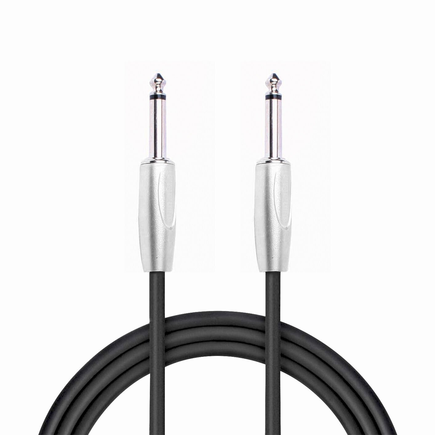 MagicVoice LD393A 5 Metre 6.35mm Mono Erkek Jak (TS) Ses Kablosu Metal Jack