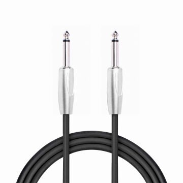 MagicVoice LD393A 5 Metre 6.35mm Mono Erkek Jak (TS) Ses Kablosu Metal Jack