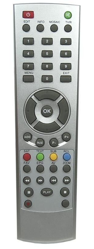 Technosat 2500 Pvr Trımax Prv4000 Uydu Kumandası