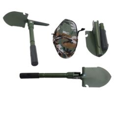 Nikula-Mini Multi-Fonksiyonel Askeri Katlanır Taşınabilir Kürek