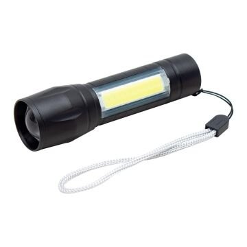 Powermaster PM-4525 Metal Flashlight Power Ledli Şarjlı El Feneri