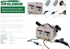 Solomon SL-916 Lehimleme ve Sökme İstasyonu