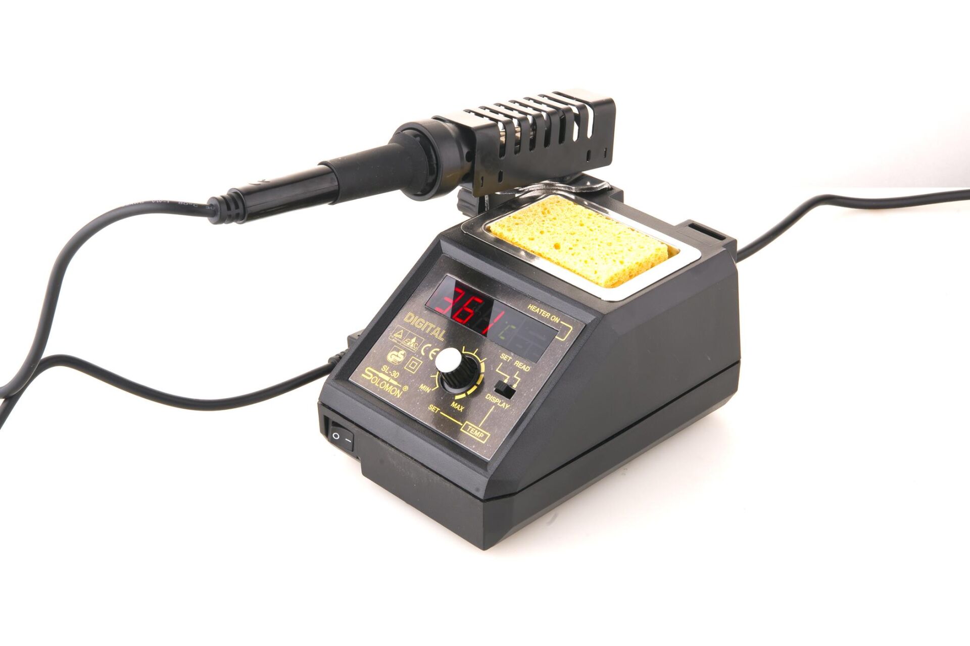 Solomon SL-30 Isı Ayarlı Digital Göstergeli Havya İstasyonu