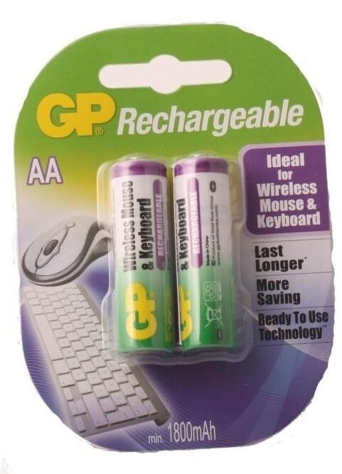Gp 1800 Mah Şarj Edilebilir Aa Pil Rechargeable