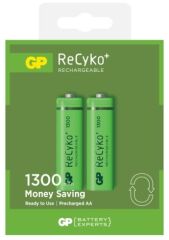 GP ReCyko+ 1300mAh Şarjlı Kalem Pil 2'li Paket AA