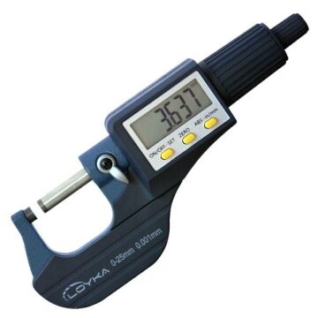 Loyka 5202-25 Dijital Hassas Mikrometre (0-25mm)