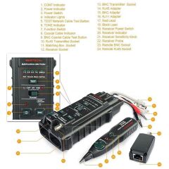 Mastech MS-6813T Profesyonel Kablo Bulucu Test Aleti