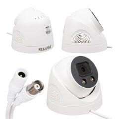Plato PL-25273 2 MP Color Vu 3.6 Mm 2 Atom Led Plastik Kasa AHD Dome Kamera