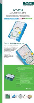 Proskit Mt-2018 Analog Multimetre / Ölçü Aleti