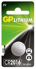 GP CR2016 3V Lithium Pil (5'li Paket)