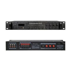 Magicvoice MV-540 100 Watt USB-SD-Bluetooth 2 Mikrofon Girişli 5 Bölgeli Hat Trafolu Anfi