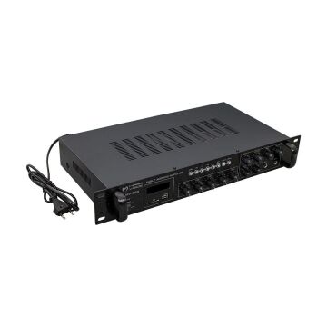 Magicvoice MV-540 100 Watt USB-SD-Bluetooth 2 Mikrofon Girişli 5 Bölgeli Hat Trafolu Anfi