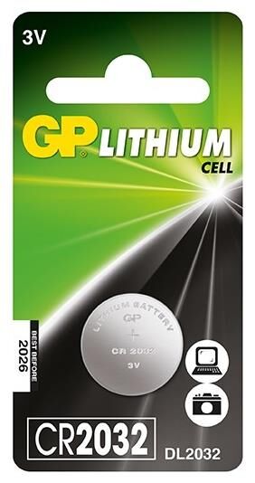 GP CR2032 3V Lithium Pil (5'li Paket)
