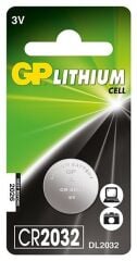 GP CR2032 3V Lithium Pil (5'li Paket)