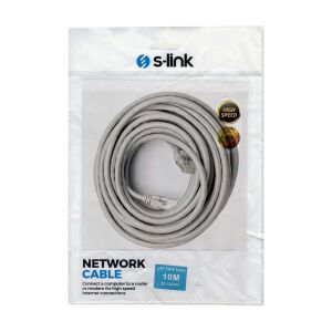 SL-CAT610 10 METRE GRİ CAT6 KABLO