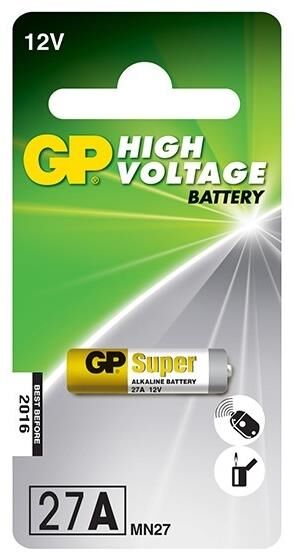 GP 27A 12V Alarm Pili (5'li Paket)