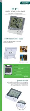 Proskit Nt-311 Dıgıtal Sıcaklık Nem Ölçer