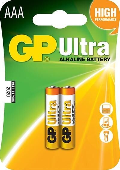 GP Ultra Alkaline aaa İnce Kalem Pil 1.5V (Gp24Au-2U2)