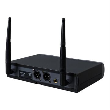 Westa WM-202T 1 Alıcı + 2 Yaka (Lavalier) Kablosuz Uhf Mikrofon Seti