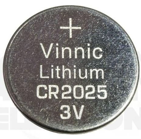Vinnic CR2025 3V Lithium Pil (10'lu Paket)