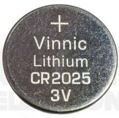 Vinnic CR2025 3V Lithium Pil (10'lu Paket)