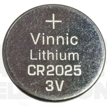 Vinnic CR2025 3V Lithium Pil (10'lu Paket)
