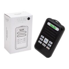Wln KD-C80 3-5 Km 16 Kanal Radyolu Deprem Çantası İçin Mini Telsiz