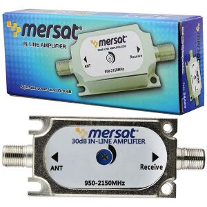 Mag Ayarlı Hat Kuvvetlendirici Güçlendirici Inline Amplifier 47-2150Mhz (15-30DB)