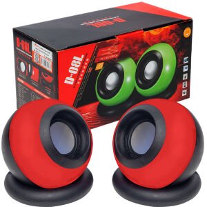 MagicVoice D-08L 1+1 USB Mini Oval Hoparlör - Speaker (2*3 Watt - 4 Ohm)