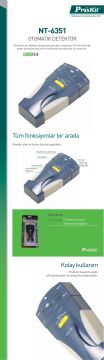 Proskit Nt-6351 Otomatık Detektör