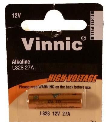 Vinnic Alkaline L828 27A 12v Pil