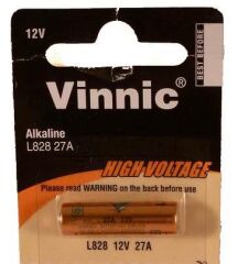 Vinnic Alkaline L828 27A 12v Pil