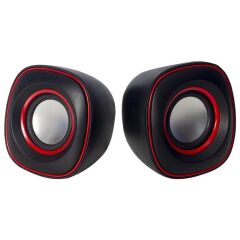 MagicVoice D-015 1+1 USB Mini Hoparlör - Speaker (2*5 Watt - 4 Ohm)
