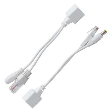 POWERMASTER IP KAMERA POE KABLOSU AKTİF POE SPLITTER DİŞİ POWER UÇ (15 ADET)