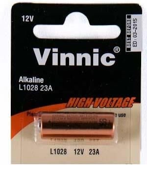 Vinnic Alkaline L1028 23A 12v Pil